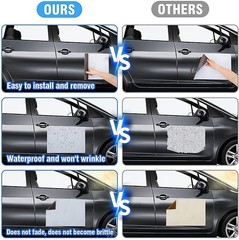 Car Magnetic Sheet, Large Blank White Magnet Sign 11.5″ x 17.5″ 30 Mil, WHITE