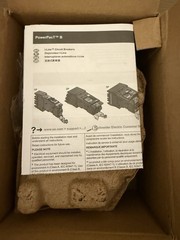 SQUARE D 70 AMP POWER PACT CIRCUIT BREAKER BDL36070 W/HARDWARE (NEW OPEN BOX)