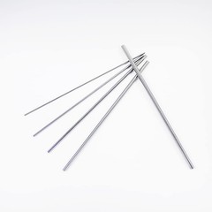 Tungsten Steel Round Rod 5.5mm x 100mm Polished Solid Carbide Shaft Bar Stock