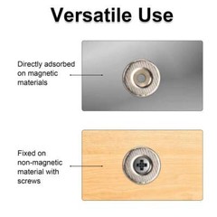 20/30/50x Strong Countersunk Ring Magnets 15 x 3mm Hole 3mm Rare Earth Neodymium