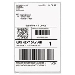 250 Labels Per Roll 4×6 Direct Thermal Shipping Labels for Zebra Eltron & Rollo