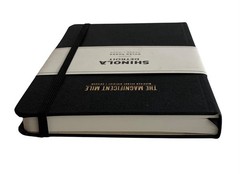 Shinola Detroit Medium Jet Black Hard Ruled Journal 192 Pages 5.25″ x 8.25″ Logo