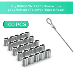 1/16 Wire Rope Stainless Steel Aircraft Cable Wire Cable 328ft Strand Core 7×7