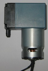 12 V DC Single Diaphragm Head Pressure / Vacuum Pump – 10 L/min – 29 PSI max