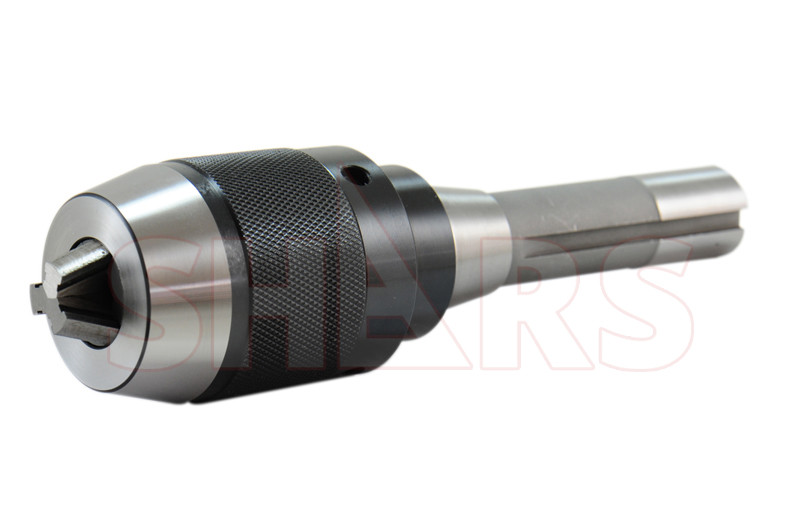 SHARS 1/2″ Keyless Drill Chuck with R8 Integral Shank 13mm NEW P[