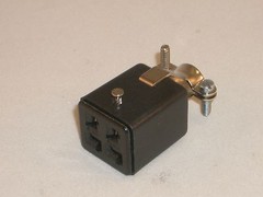 CINCH JONES BEAU MOLEX S-304-CCT 38331-8004 POWER SOCKET 4 PIN FOR YAESU KENWOOD