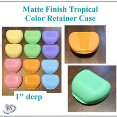 Dental Orthodontic Retainer Denture Storage Case Box Mouthguard Case, Upto 200Cs