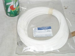 100 FT RICHCO ESSENTRA SPGS-1 WHITE FLEXIBLE GROMMET STRIP EDGING EDGE PROTECTOR