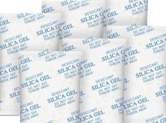 20 Count 50 gram Silica Gel Desiccant Moisture Absorber Dehumidifier Drying Bags