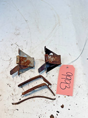 1958 Ford 1841 Tractor Hood Latches & Parts 800