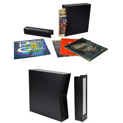 Vinyl Record Storage Box 12″ LP Archival Full Cover UV Block 20 Disc