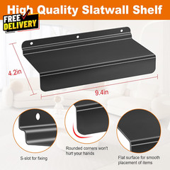 Slatwall Shelves Slatwall Panel Accessories Floating Slat Wall Shelf Shelves