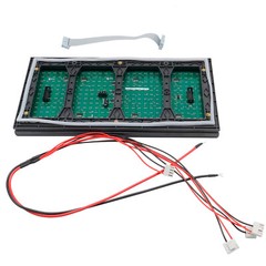 40pcs/pack 6.3″ × 12.6″ × 0.5″ RED LED Display P10 Dot Matrix Module Red Sign