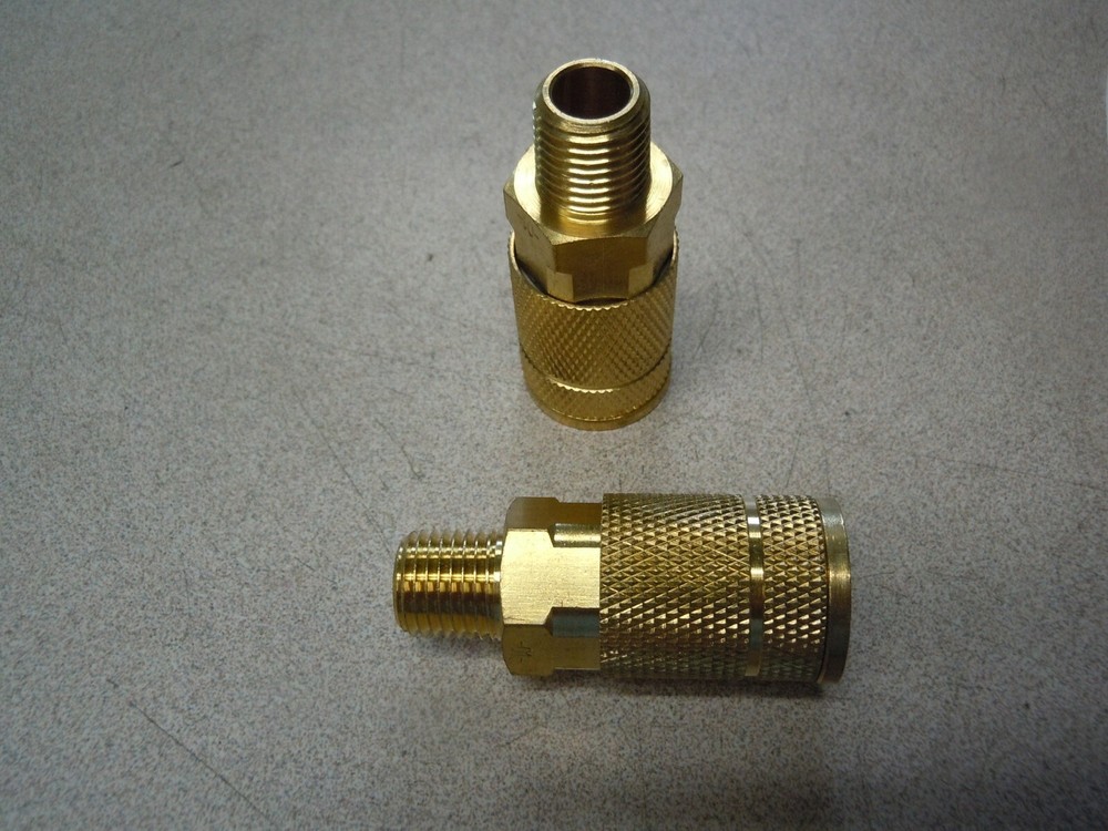 1/4″Male Brass Quick Disconnect Coupler