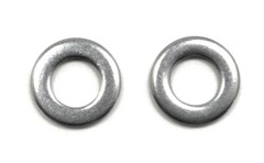 (100) M3 DIN125A Stainless Steel Flat Washer 3mm DIN 125 A2 (QTY:100 Pieces)
