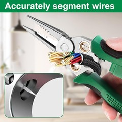 8 In 1 Wire Stripper Wire Stripping Tool with Voltage Tester Cable Cutters New