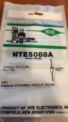 NTE 1W ZENER DIODE SELECT VOLTAGE FROM MENU
