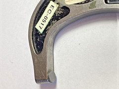 Vintage Geo Scherr Micrometer Caliper Machinist New York USA