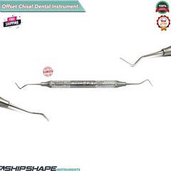 Dental Offset Enamel Chisel Surgical Hatchet Periodontal Gingival Cavity Cutting