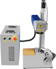 60W 100W 200W 300W Auto Focus JPT M7 Mopa Fiber Laser Marking Machine Engraver