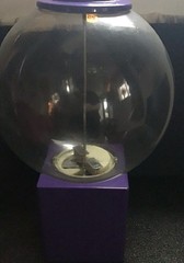 Purple Candy 25 Cents Northwestern Super Globe Vending Machine Rare Vintage