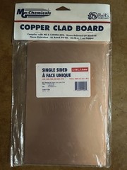 MG Chemicals COPPER CLAD BOARD LOT of 1/16″: 6X9, 6X6, 4X6, 3X5, 3X4