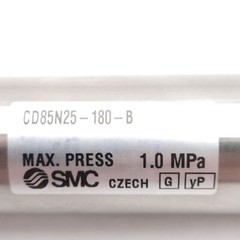 SMC CD85N25-180-B Pneumatic Cylinder ø25mm Bore, 180mm Stroke, G1/8, 1.0MPa