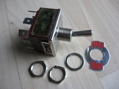 Daier Toggle Switch KN3C-302 TPDT 2-Position 250VAC 15Amps 12VDC 1/2″ #E34BC