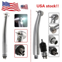 Dental High Speed LED / No-LED Handpiece Turbine / Coupler 4 Hole NSK Style sa