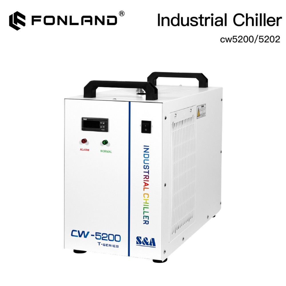 S&A CW5200 CW5202 CO2 Industrial Water Chiller for CO2 Laser Cutting Machine