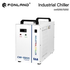 S&A CW5200 CW5202 CO2 Industrial Water Chiller for CO2 Laser Cutting Machine