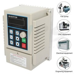 1HP 220V 0.75kw Variable Frequency Drive VFD Single to 3 Phase Speed Control