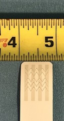 Zebra 10005008 Wristband Polypropylene 1” x 11” White Thermal Z-Band Case/6 Roll