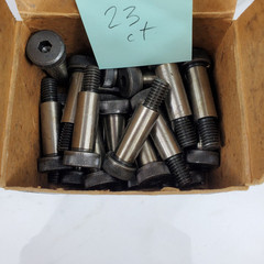 Unbrako 1/2 inch X 1 1/4 inch Socket Head Shoulder Screw 06400 [Lot of 23] NOS