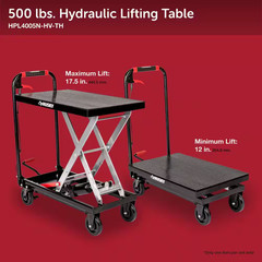 500 Lb. Hydraulic Lift Table