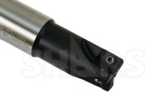 Shars 3/4″ 3 FL 90° Indexable End Mill W/Certificate +5pc APKT Insert ![