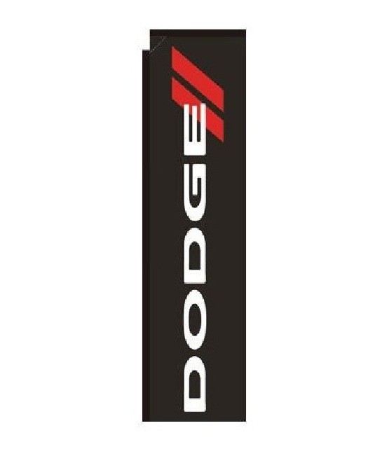 DODGE 12ft Rectangle Flag FLAG ONLY (5)