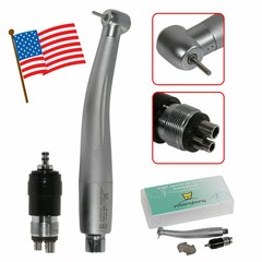 1-5 Yabangbang Dental Fast High Speed Handpiece with 4 Hole Quick Coupler Swivel