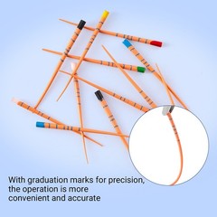 AZDENT Dental Endodontic Gutta Percha Points/Absorbent Paper Points with Scale