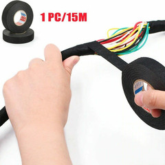 4Pcs Cloth Tape Wire Electrical Wiring Harness Car Auto SUV Truck 19mm*15m US*