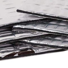 KILMAT Extra 100 mil 25 sqft Car 25 (2.4 sqm), Silver With Logo Kilmat