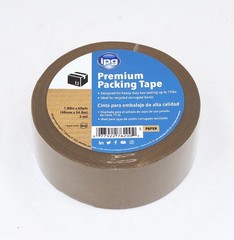 12 Pack Intertape 9341 Kraft Sealing Paper Flatback 1.88” Carton Sealing Tape