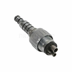 USPS 5 Yabang Dental High Speed Handpiece with 4 Holes Quick Coupler Swivel