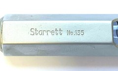 STARRETT 3-1/2″ POCKET LEVEL 135B #50571 -SATIN PLATED NICKEL FINISH- NEW- USA!