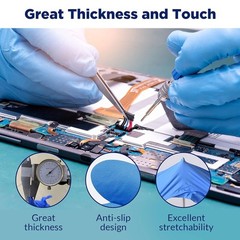 1000Pcs 4.5 Mil BLUE Nitrile Exam Gloves S/M/L/XL Latex-Free Medical Grade