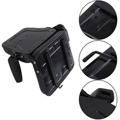 Universal Tractor Seat, Lawn Mower Seat with Armrests for Excavator Backhoe