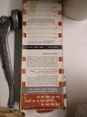 Vintage GOLDBLATT Masonry Bricklayer Skate Wheel Joint Raker Tool Aluminum – 9″