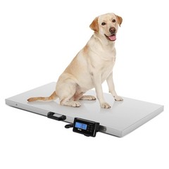 1100lbs Digital Livestock Scale Large Pet Dog Sheep Goat Scale for Sheep Dog Cat