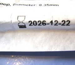 LOT OF 2x Karl Storz 27050G-S Angled Loop, 0.35mm Dia. New and Sealed 2026/2027