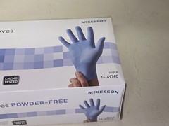 McKesson Confiderm Nitrile Exam Glove – 200 per Box Size Medium (BC3)